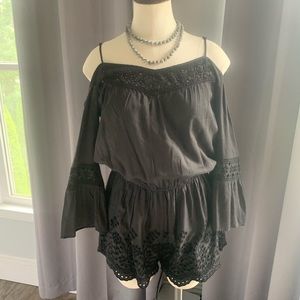 American Eagle off the shoulder romper